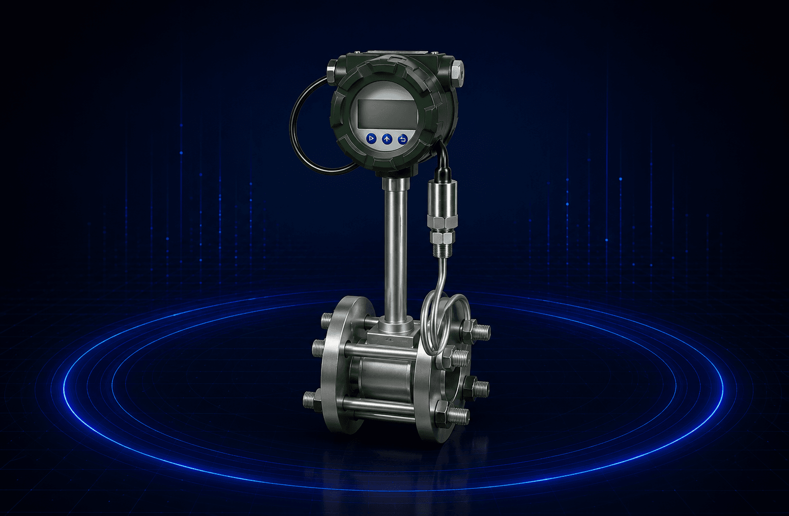 Vortex Sandwich Flow Meter