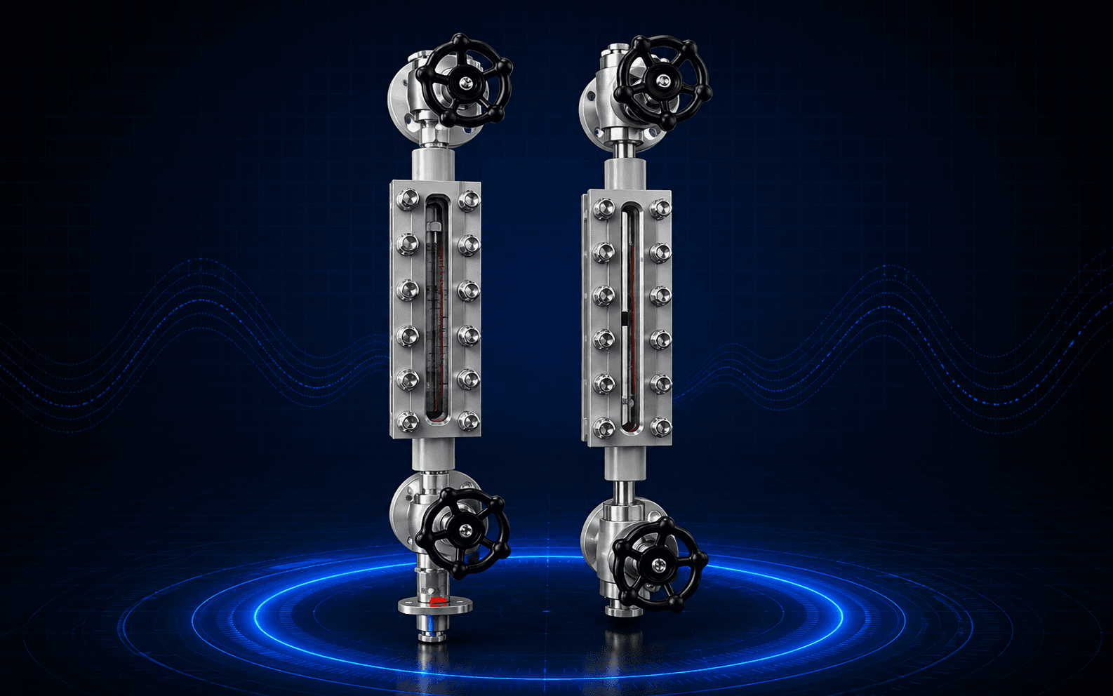 Reflex & Transparent Level Indicator