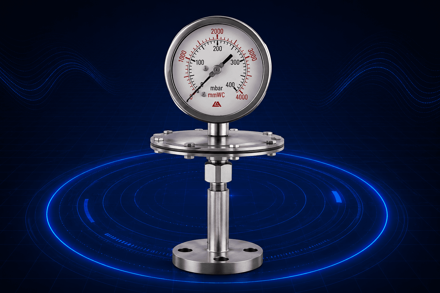 SCHAEFER DIAPHRAGM PRESSURE GAUGE