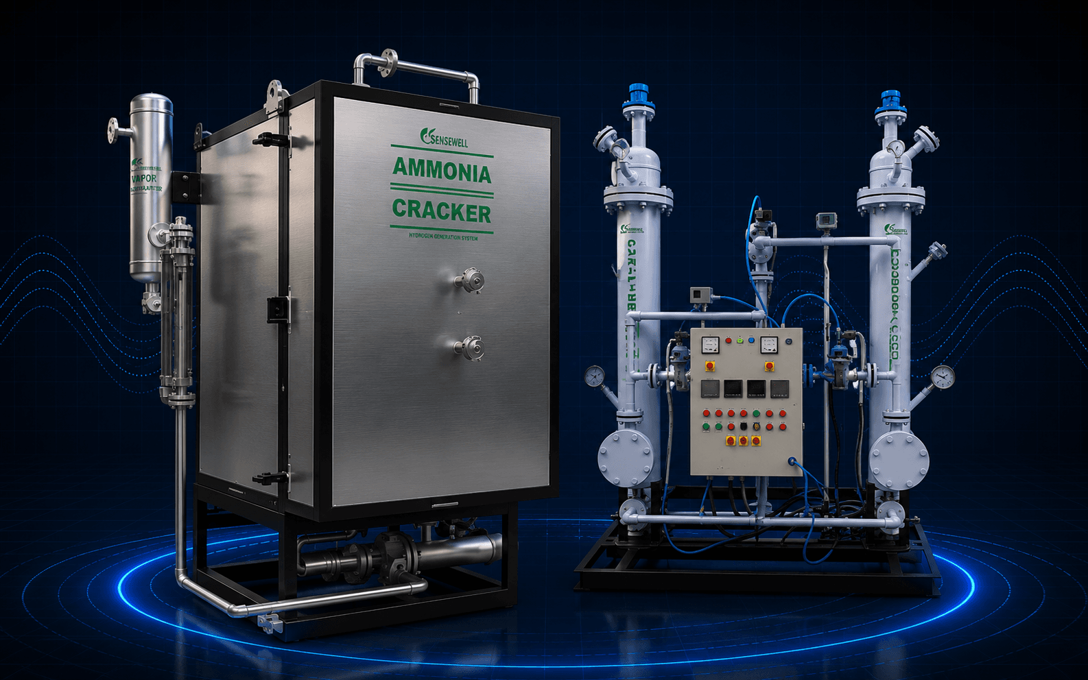 AMMONIA CRACKING FURNACE (TEMPERATURE UPTO 1150°C)