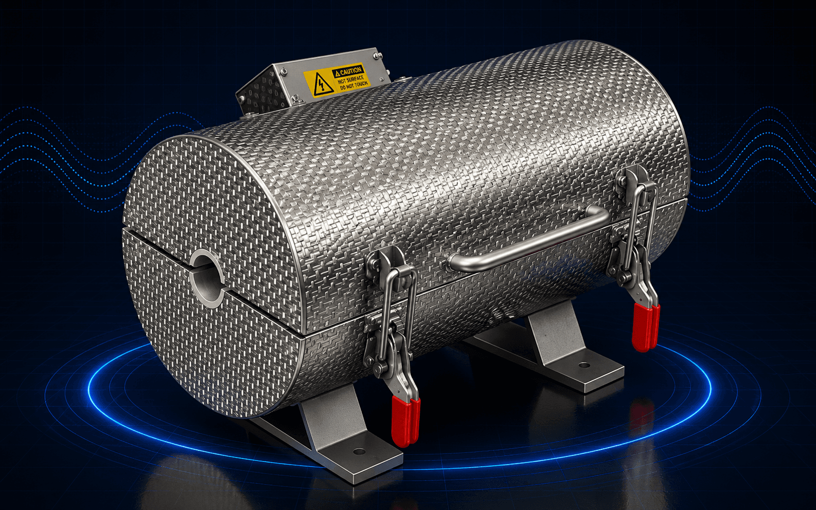 Custom Built Vacuum Furnace (Temperature upto 1200°C)