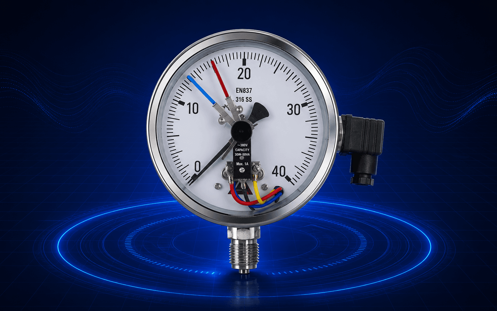 ELECTRIC CONTACT PRESSURE GAUGE