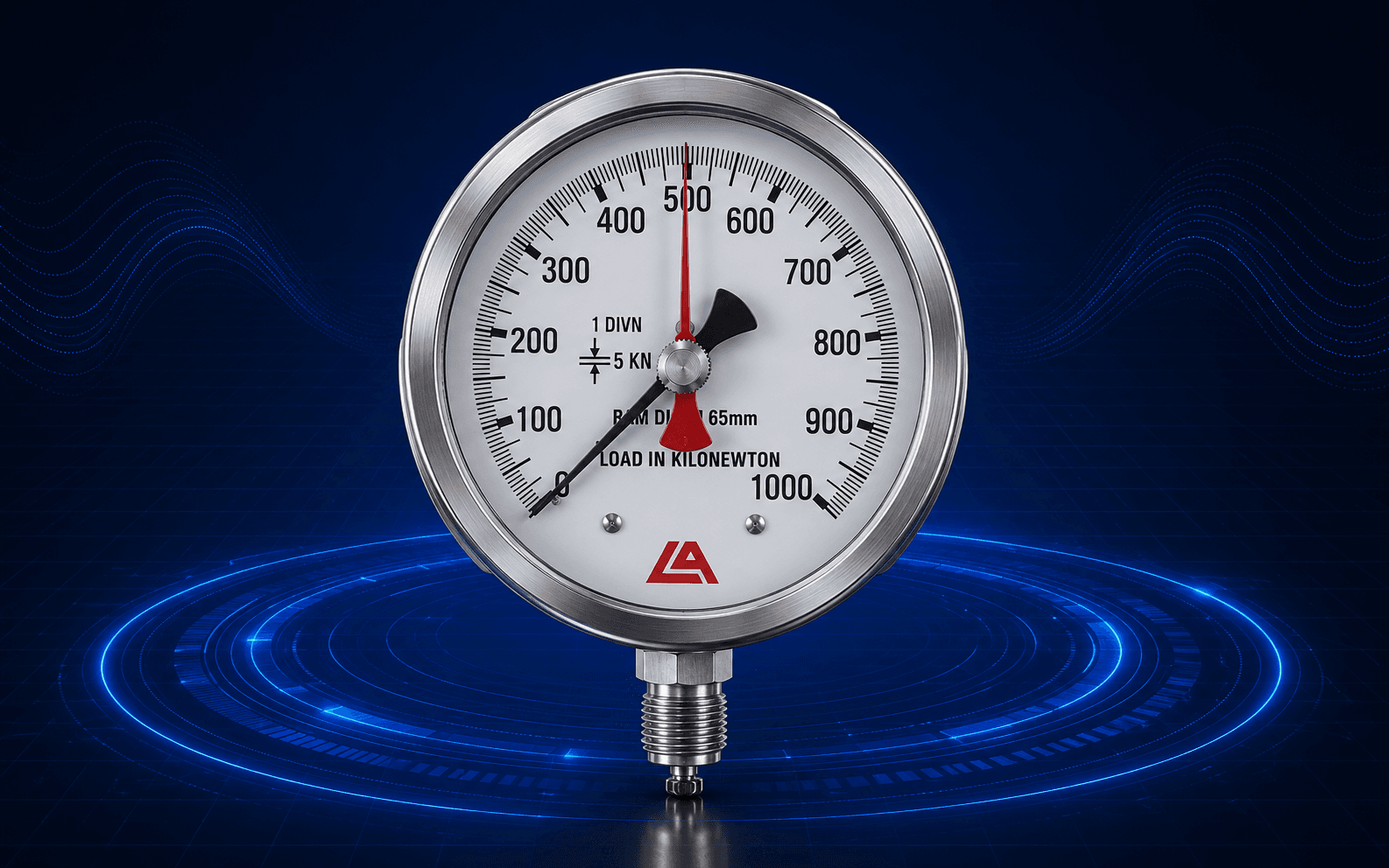 MAXIMUM READING POINTER PRESSURE GAUGE (MRP)